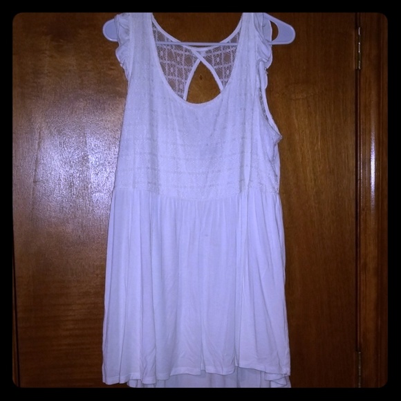 torrid Tops - White sleeveless blouse